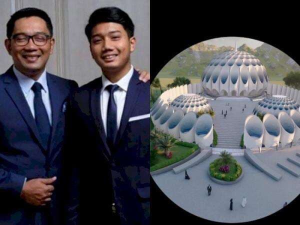 Mengintip Keindahan 'Al Mumtadz', Masjid yang Jadi Bukti Cinta Ridwan Kamil kepada Eril