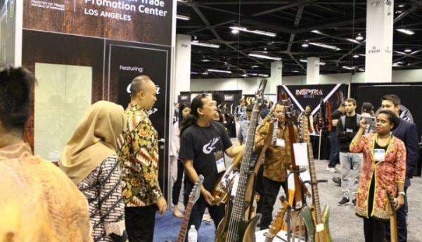 Pamerkan Produk Alat Musik di The NAMM Show 2022, ITPC: Indonesia Pemasok Terbesar Kedua di AS!
