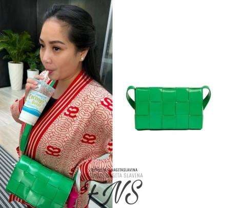 Nagita Slavina Minum Sambil Tenteng Tas Rp36 Juta, Netizen: Harganya Setara Motor