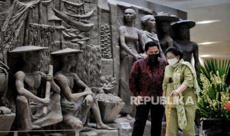 In Picture: Megawati Kunjungi Gedung Sarinah Jakarta
