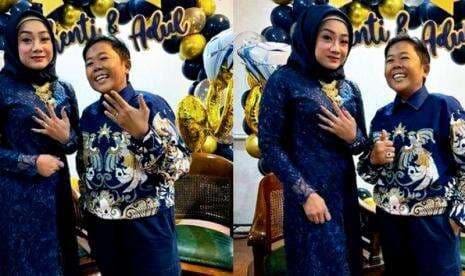 Pelawak Adul Nikah Lagi, Nggak Nyangka Pasangannya Seleb Cantik