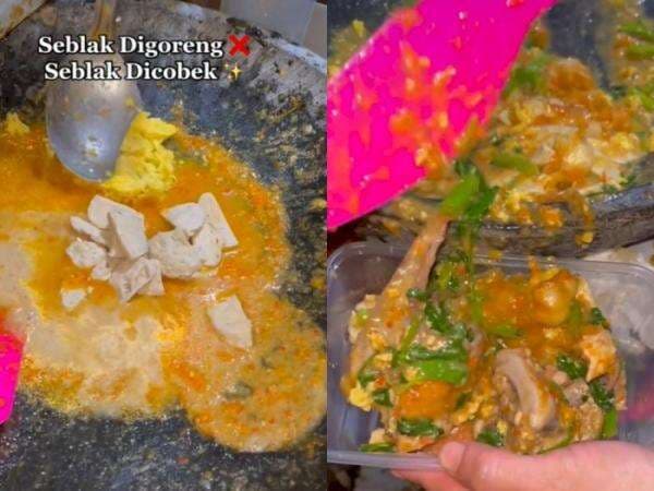 Viral di TikTok! Masak Seblak di Cobek, Gimana Rasanya Ya?