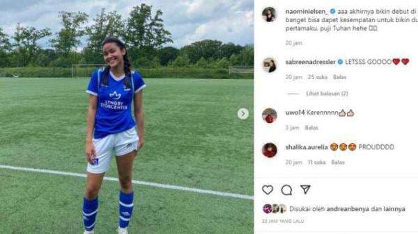 Baru Debut di Liga Denmark, Naomi Nielsen Eks Persija Putri Langsung Cetak Gol