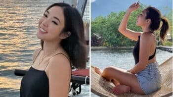 6 Gaya Foto di Pantai ala Gisella Anastasia, Seksi Pakai Bra Abu-Abu hingga Dress Menerawang!