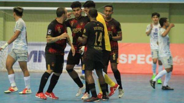 Hasil Pertandingan Pro Futsal League 2021 DB Asia vs Black Steel: Evan Soumilena cs Pesta Gol
