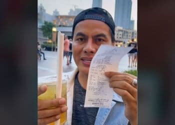 Viral Pria Indonesia Beli Es Teh di Dubai, Nunjukin Struk Belanja Harganya Bikin Kaget!