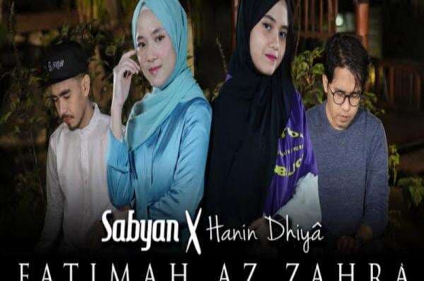 Lirik Lagu Fatimah Az Zahra dan Chord Gitar oleh Sabyan featuring Hanin Dhiya