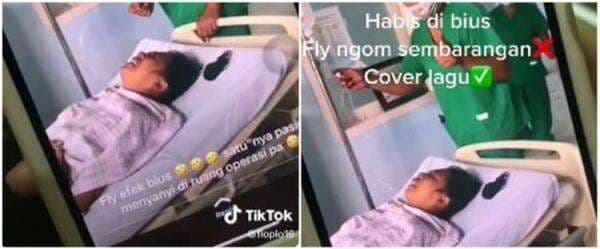 Efek obat bius, wanita ini justru nyanyi lagu Celine Dion dengan merdu