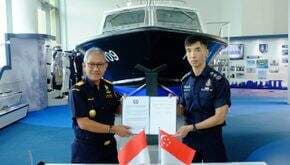 Jaga Laut Perbatasan, Bea Cukai Gandeng Singapore Police Coast Guard