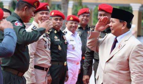 Prabowo Kunjungi Markas Special Forces Command Kamboja yang Dididik Kopassus