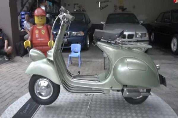 Vespa Tertua di Indonesia, Produksi 1949 dan Bersurat Resmi