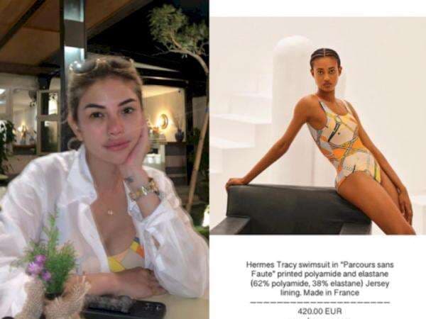 Baju Renang Nikita Mirzani Harganya Jutaan, Netizen: Jadi Salfok ke Bibirnya