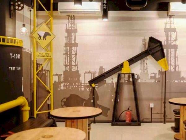 Gokil! Tekotara Kafe Unik di Pekanbaru, Ada ‘Kilang Minyak’ di Dalamnya