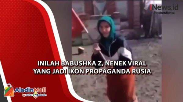 Inilah Babushka Z, Nenek Viral yang Jadi Ikon Propaganda Rusia