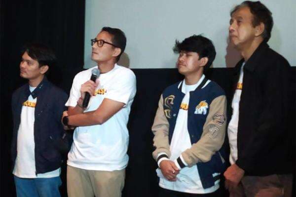 Nonton Ngeri-Ngeri Sedap, Sandiaga Uno: Paten, Bukan Film Coba-Coba