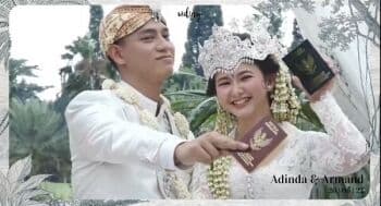 Pesona Adinda Azani Berbalut Pengantin Sunda saat Dipersunting Armand Zachary
