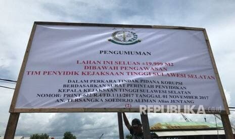 Kejati Sulsel Berhasil Selamatkan Aset Negara Rp 12,1 Triliun