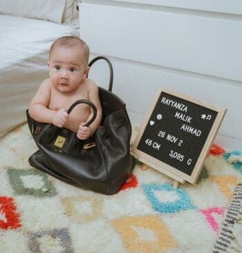 Potret Tas Rp300 Juta Nagita Slavina, Jadi Wadah Mainan Rayyanza