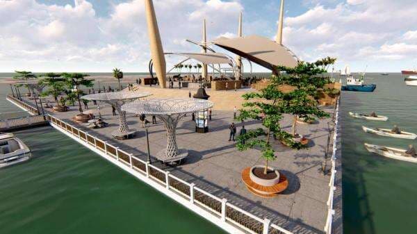 Proyek Siring Laut Kotabaru Senilai Rp75 Miliar Resmi Dimulai