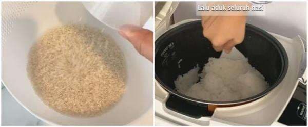 Banyak yang keliru, ini cara masak nasi di rice cooker tanpa berkerak
