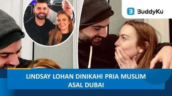 Lindsay Lohan Resmi Menikah dengan Lelaki Muslim Asal Dubai