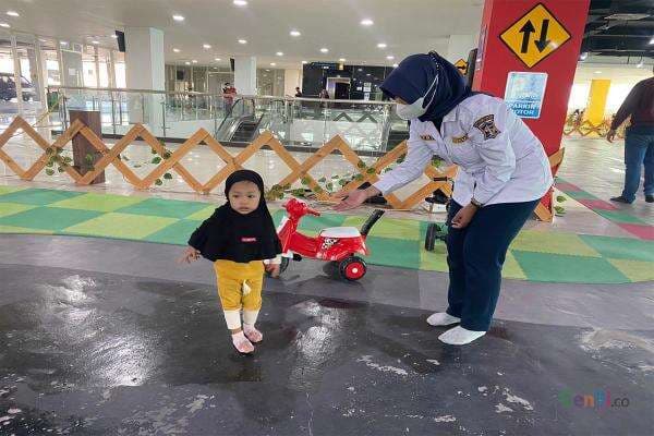 Terminal Joyoboyo Punya Taman Baru Khusus Anak-Anak