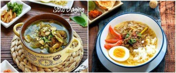 15 Resep soto daging sapi, enak, segar, dan bumbunya nendang