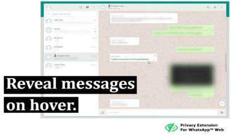 Cara Download Privacy Extension di Whatsapp Web, Chatting Aman Tak Terlihat Orang Lain