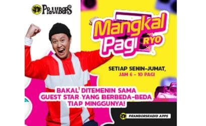 Sajikan Warna Baru di Pagi Hari, Prambors Comeback dengan Mangkal Pagi Ryo!