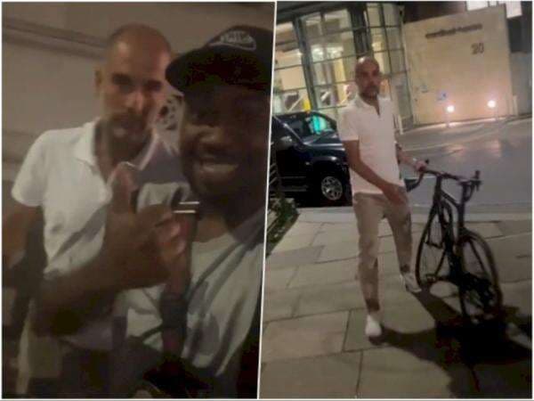 Guardiola Ketakutan dan Kabur Dikejar Seseorang saat Naik Sepeda Malam-malam