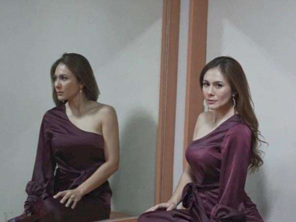 Pesona Wulan Guritno Pakai Baju Ungu, Duh Cantiknya se-Jawa Bali