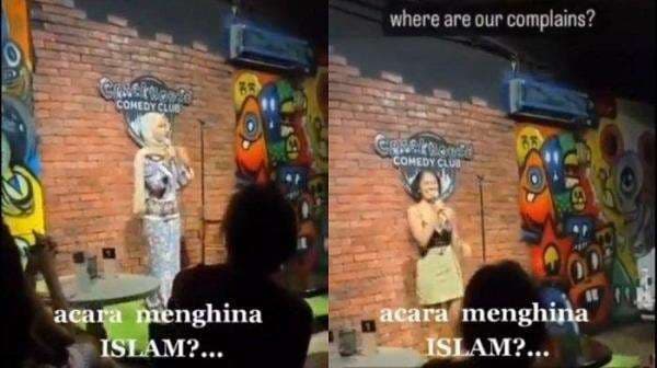 Wanita Ini Lepas Hijab dan Baju Akibat Tak Lucu saat Stand Up, Dianggap Hina Islam
