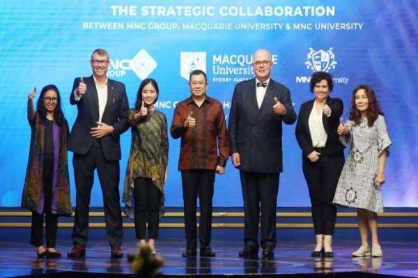 Kerja Sama Macquarie University, MNC University-MNC Group, Bangun Generasi Muda Indonesia yang Kompetitif