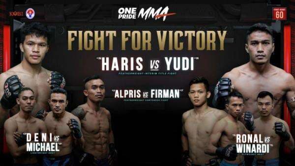 8 Fighter Siap Unjuk Gigi di One Pride MMA FN 60