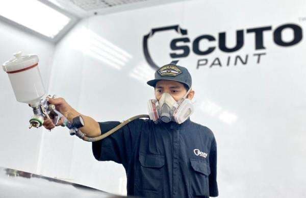 Selain Nano ceramic, Scuto Hadirkan Detailing Motor dan Cat dan Bodi Repair
