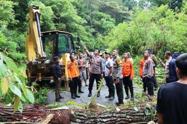 Kapolres Kerinci: Jalan Nasional Kerinci Sumbar Via Tapan Sudah Bisa Dilalui