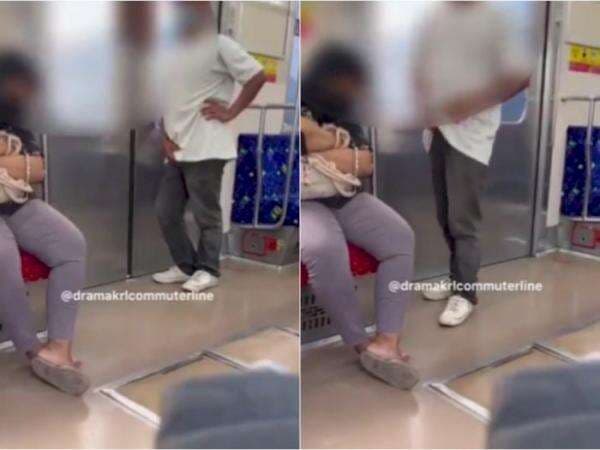 Aksi Pria Mesum di KRL Kembali Terekam, Nekat Mau Buka Celana di Samping Wanita