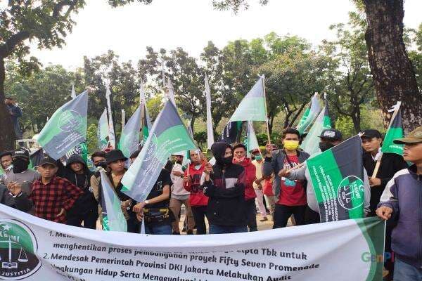 HMI Tolak Pembangunan Apartemen Fifty Seven Promenade