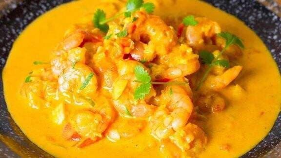 Resep Udang Kuah Kuning, Bumbunya Sedep, Bikin Ngiler!