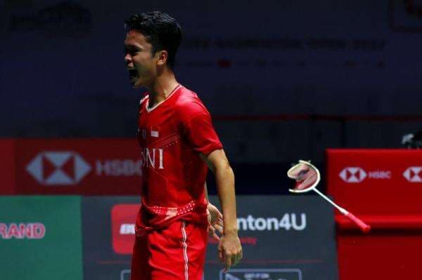 ANALISIS - Seberapa Parah Kerusakan Raket yang Dibanting Anthony Ginting?