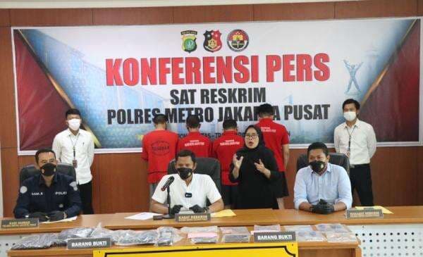 Gasak Rp1 Miliar Rekening Korban, 4 Perampok Beraksi di Menteng Ditangkap Polisi