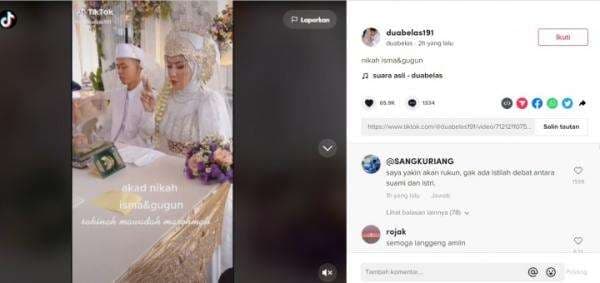 Viral, Momen Haru Pasangan Tunawicara Lakukan Akad Nikah dengan Bahasa Isyarat