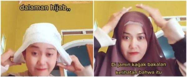 Emak-emak beri tips kalau lupa bawa dalaman hijab, idenya kocak Emak-emak beri tips kalau lupa bawa dalaman hijab, idenya kocak