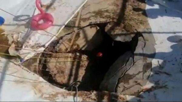 Lubang Besar Tiba-Tiba Muncul dan Sedot Air saat Pesta di Kolam Renang, Seorang Pria Tewas