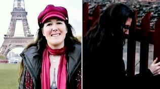 Edan Tenan! Erika LaBrie, Wanita yang Nikahi Menara Eiffel, Kini Jatuh Cinta pada Pagar Bercat Merah