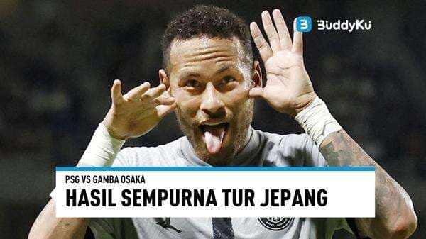 Bantai Gamba Osaka, PSG Tutup Tur Jepang dengan Sempurna