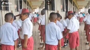 Viral Ketua Kelas SD Papua Atur Barisan Kelasnya dengan Rapi dan Tertib, Netizen: Calon Pemimpin Indonesia