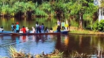 Viral Video Pulau Begansar di Kapuas Hulu, Bisa Bergerak di Jam Tertentu