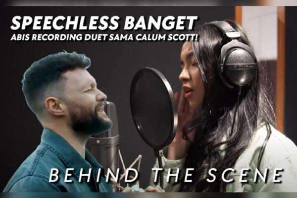 Duet dengan Calum Scott, Lyodra Bagikan BTS Proses Rekaman Lagu Heaven