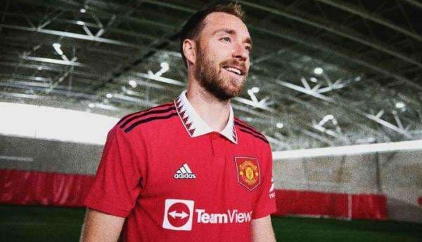 Eriksen Pakai Nomor Punggung 14, Bekas Peninggalan Lingard